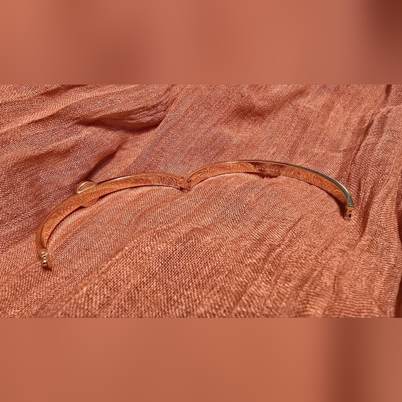 Michael Kors Rose Gold-Tone Bangle Bracelet - Picture 9 of 11